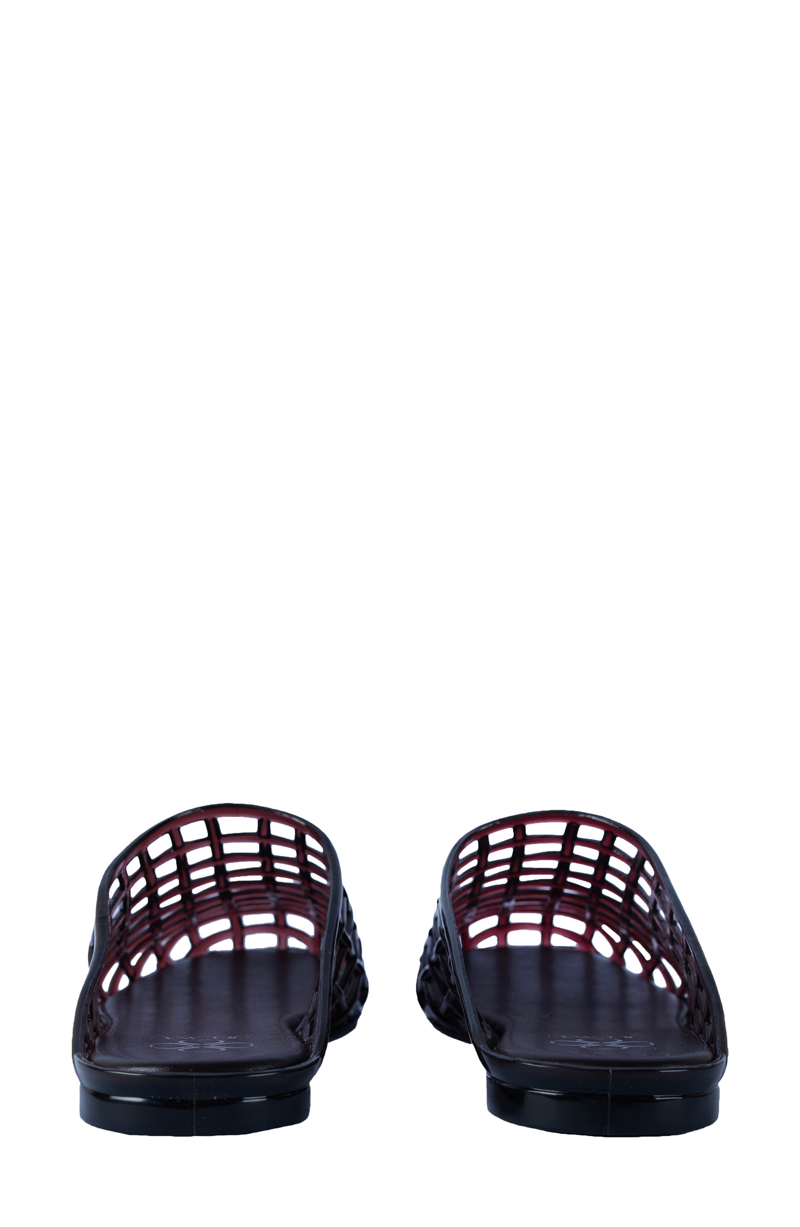 Glimmr Jelly Mule, Alternate, color, DARK BROWN