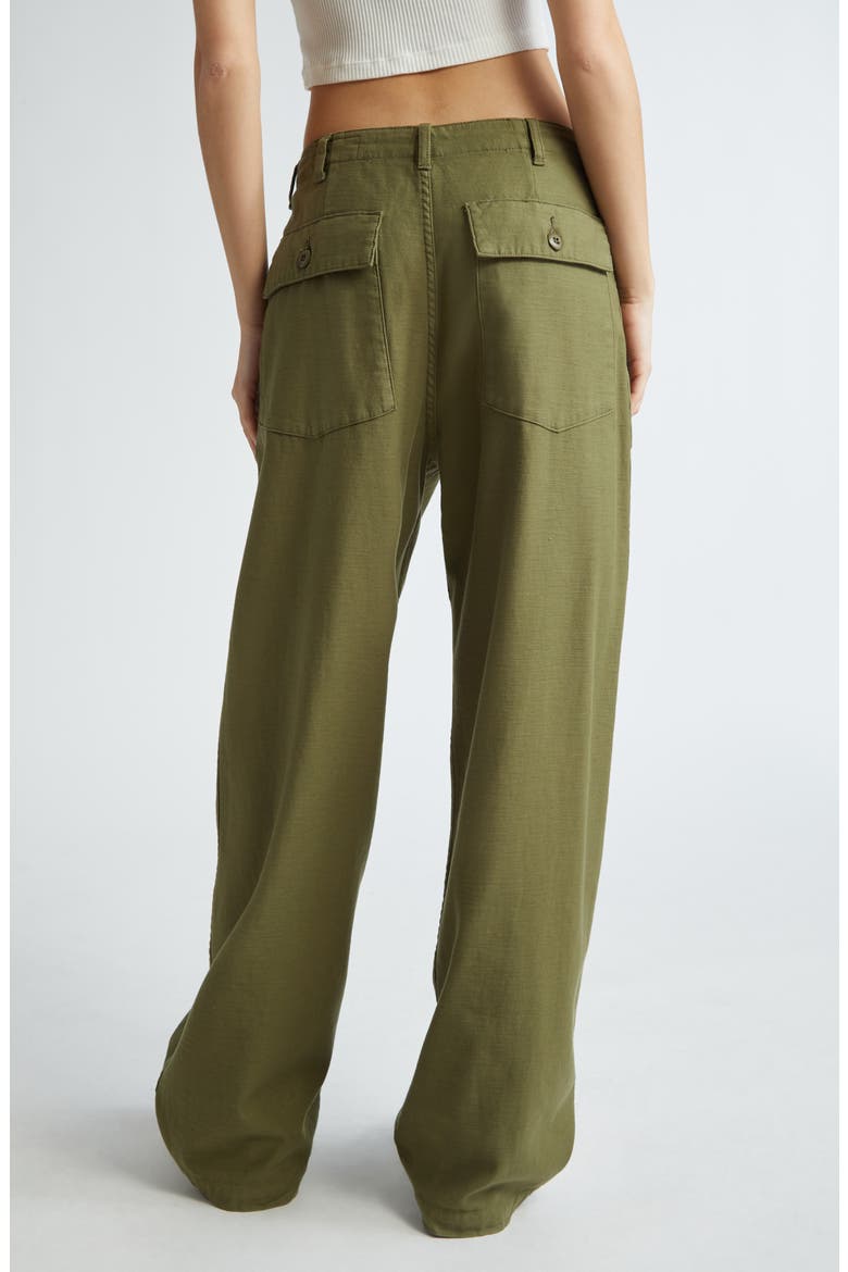 Wide Leg Utility Pants, Alternate, color, OLIVE