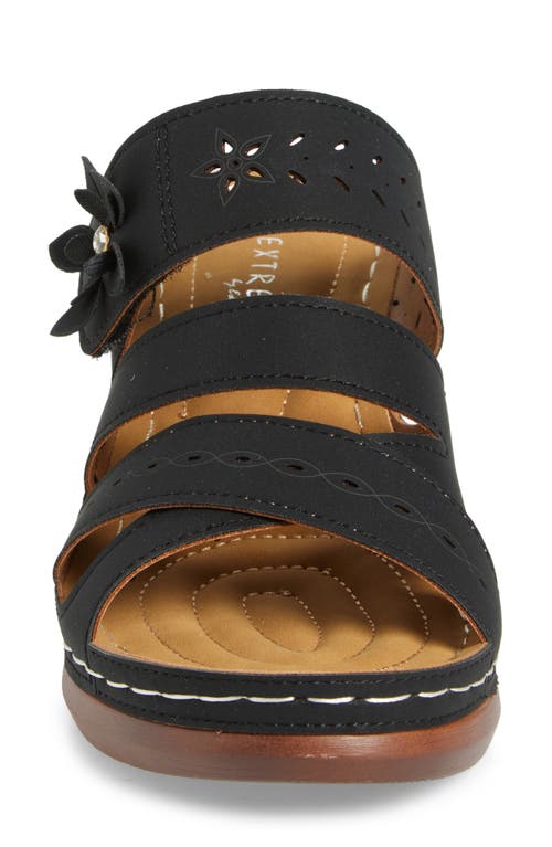 Extreme By Eddie Marc Wedge Slide Sandal
