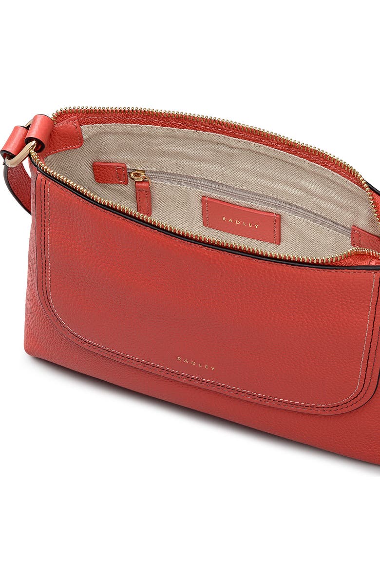 Radley Colwyn Road Small Ziptop Crossbody Bag, Alternate, color, Luscious Red