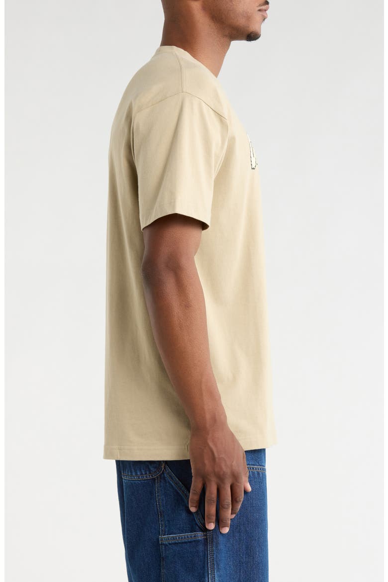 Cloud Script Cotton Graphic T-Shirt, Alternate, color, BARCHAN