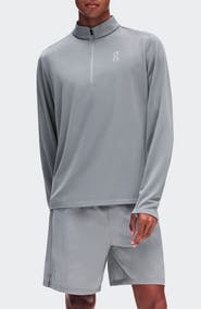 On Core Quarter Zip Performance T-Shirt