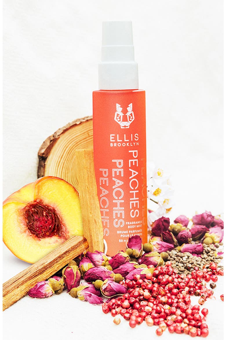 Peaches Fragrance Body Mist, Alternate, color, NO COLOR