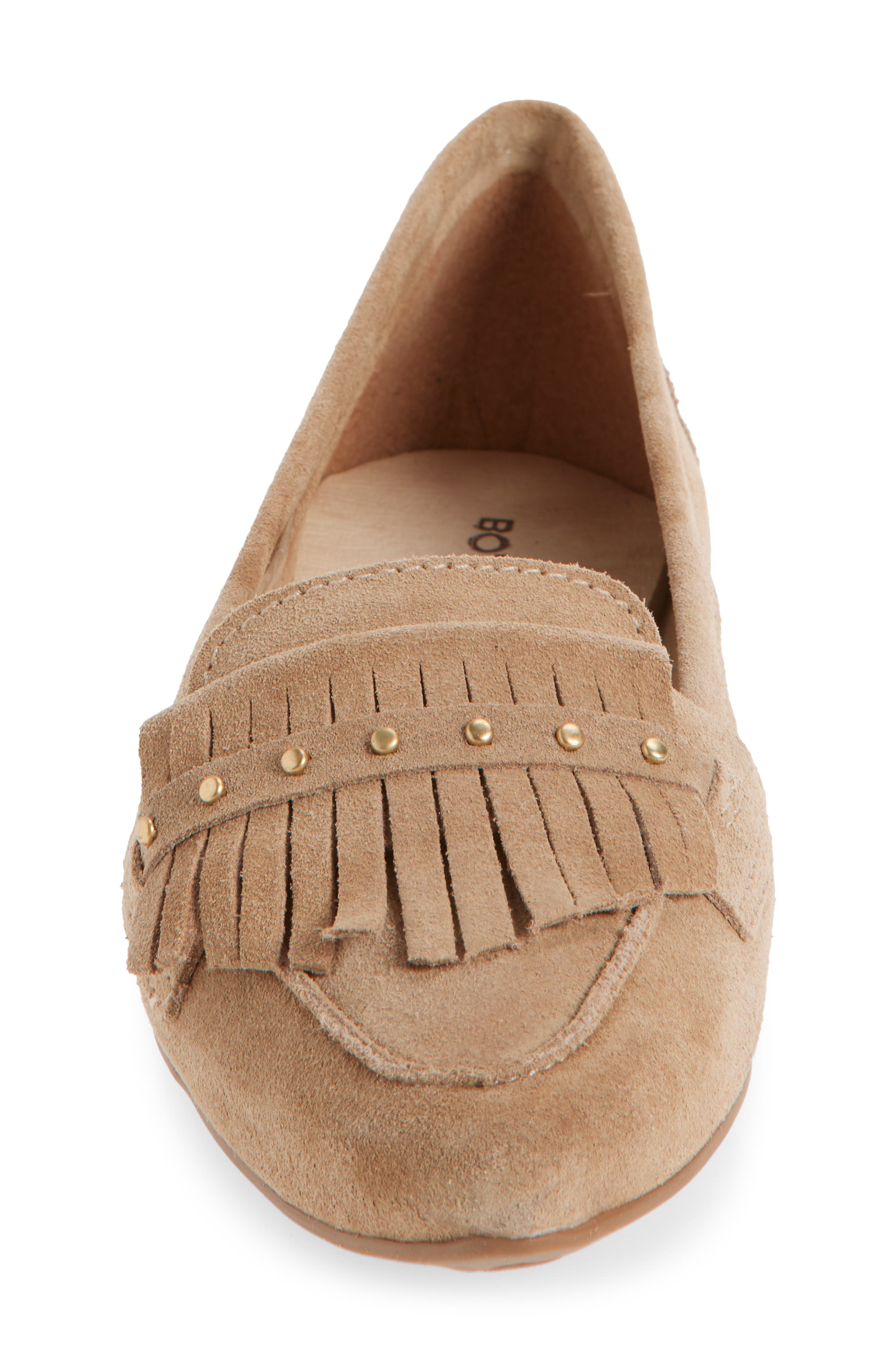 Botjoya Pointed Toe Flat, Alternate, color, BEIGE