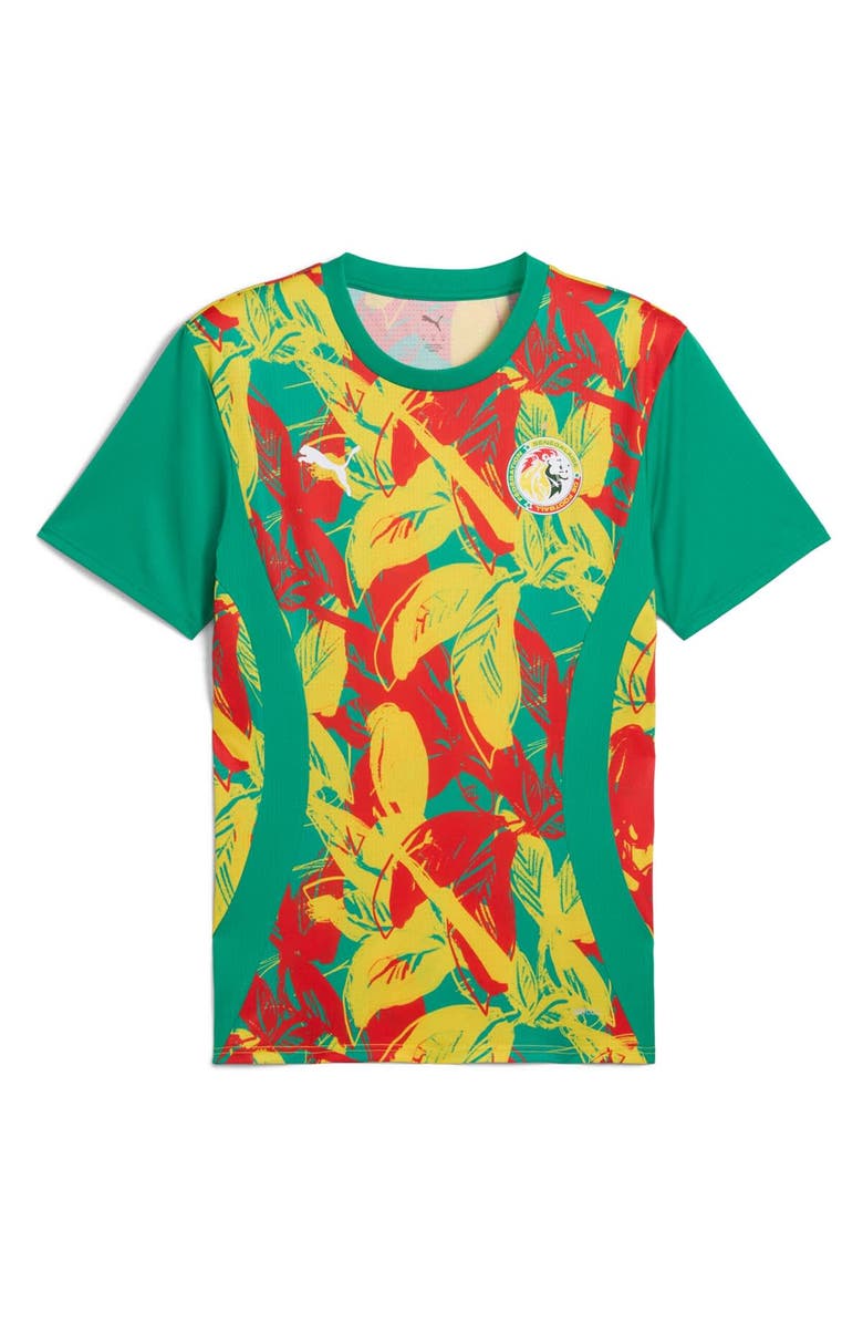 PUMA Men's Puma Green Senegal National Team 2025 Pre-Match Jersey, Alternate, color, Green