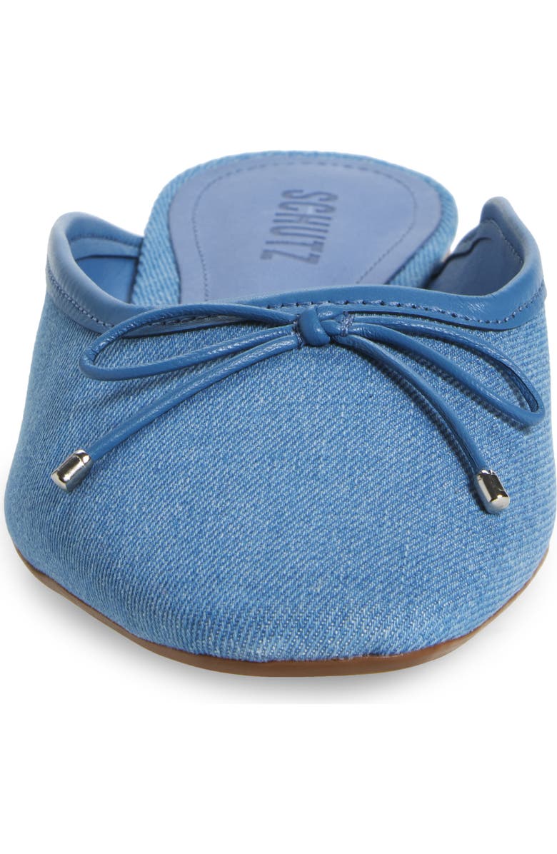 Schutz Arissa Denim Mule, Alternate, color,