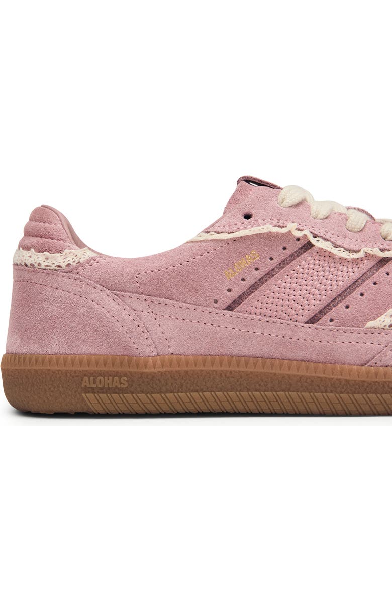 ALOHAS Tb.490 Crochet Trim Sneaker, Alternate, color, Crochet Pink