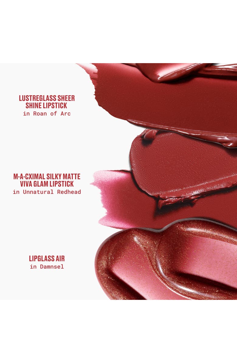 MAC Cosmetics Viva Glam Lipglass, Alternate, color, Damnsel