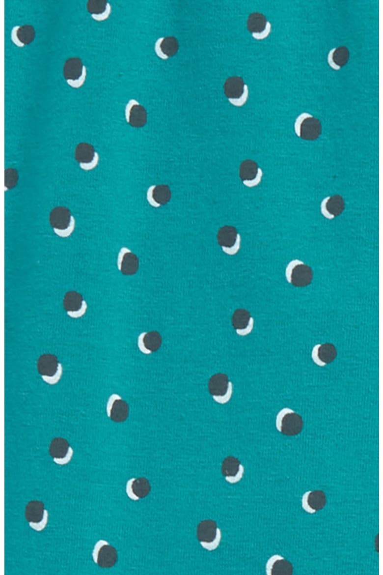 Lara Print Leggings, Alternate, color, DARK TEAL