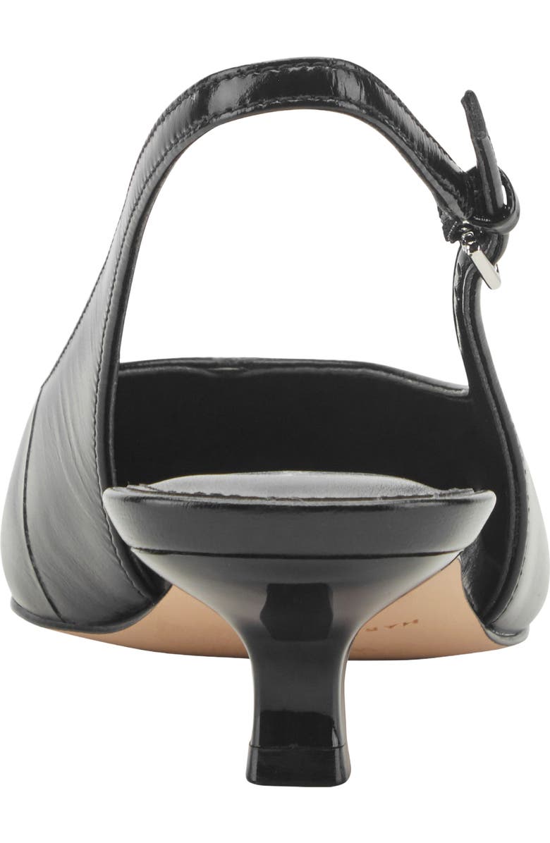 Marc Fisher LTD Luciey Slingback Pointed Toe Kitten Heel Pump, Alternate, color,