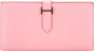 Pre-Owned Hermes Bearn Wallet Epsom Long