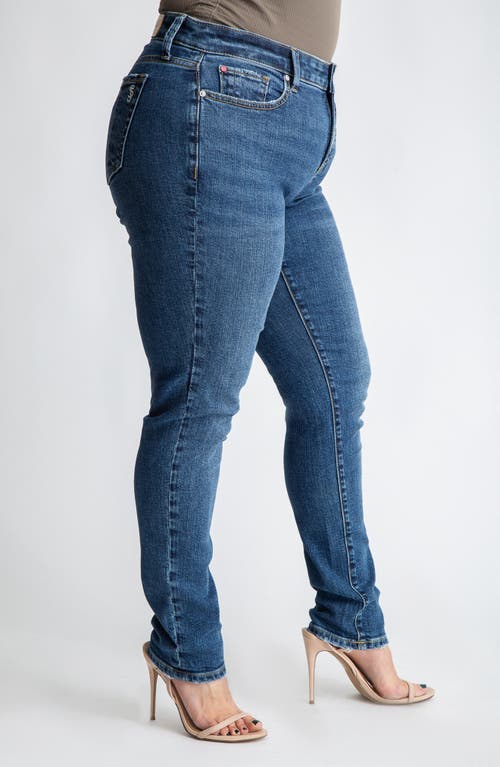 SLINK JEANS SLINK JEANS MID RISE ANKLE BOYFRIEND JEANS 