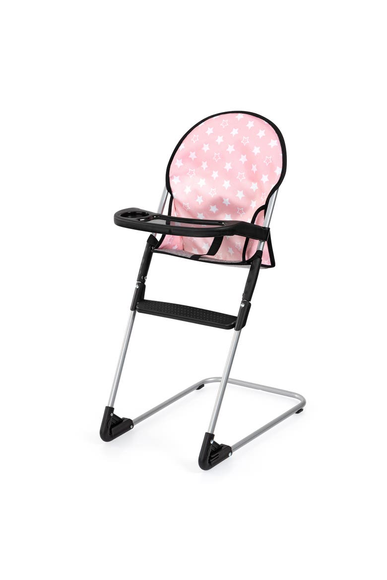 Cozy 3Piece Set Pram, Highchair & Bag For Dolls Up To 18, Alternate, color, Multicolored
