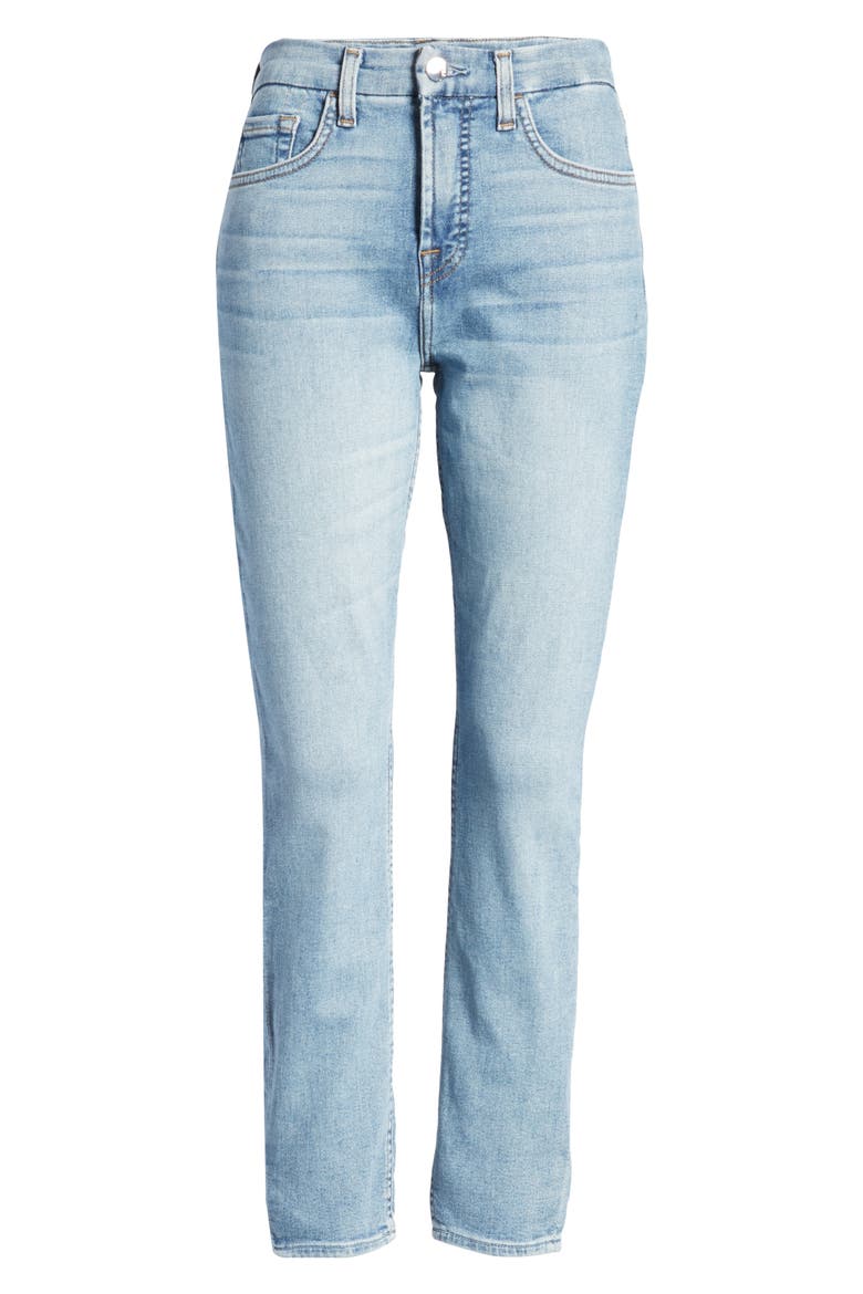 JEN7 High Waist Ankle Skinny Jeans, Alternate, color, HARLOW VINTAGE