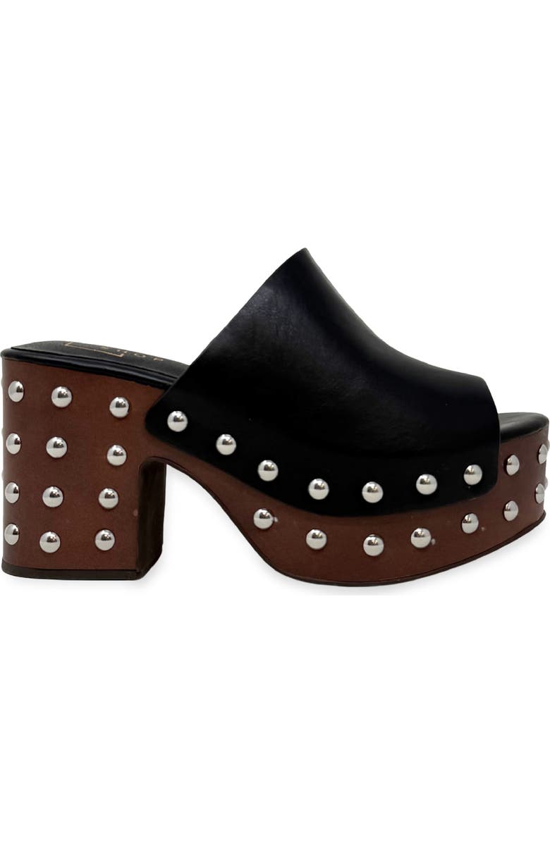 SHUSHOP Holly Platform Slide Sandal, Alternate, color, Black