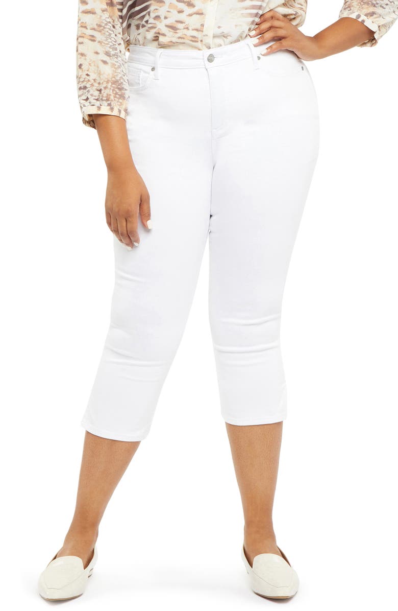 NYDJ Chloe Side Slit Capri Jeans, Main, color, 