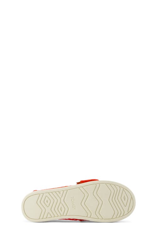 Toms Alpargata Slip-on In Bright Red