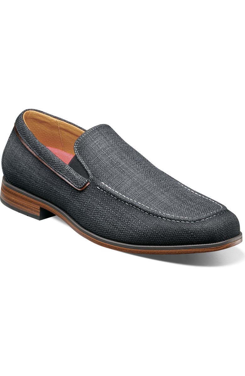Stacy Adams Ridgely Loafer, Main, color, Charcoal