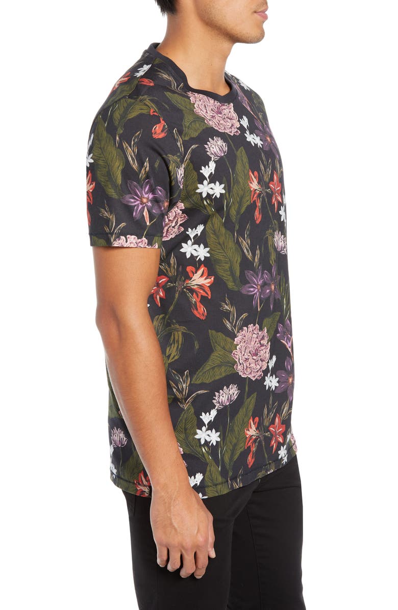 Ted Baker London Glee Slim Fit Print T-Shirt, Alternate, color,