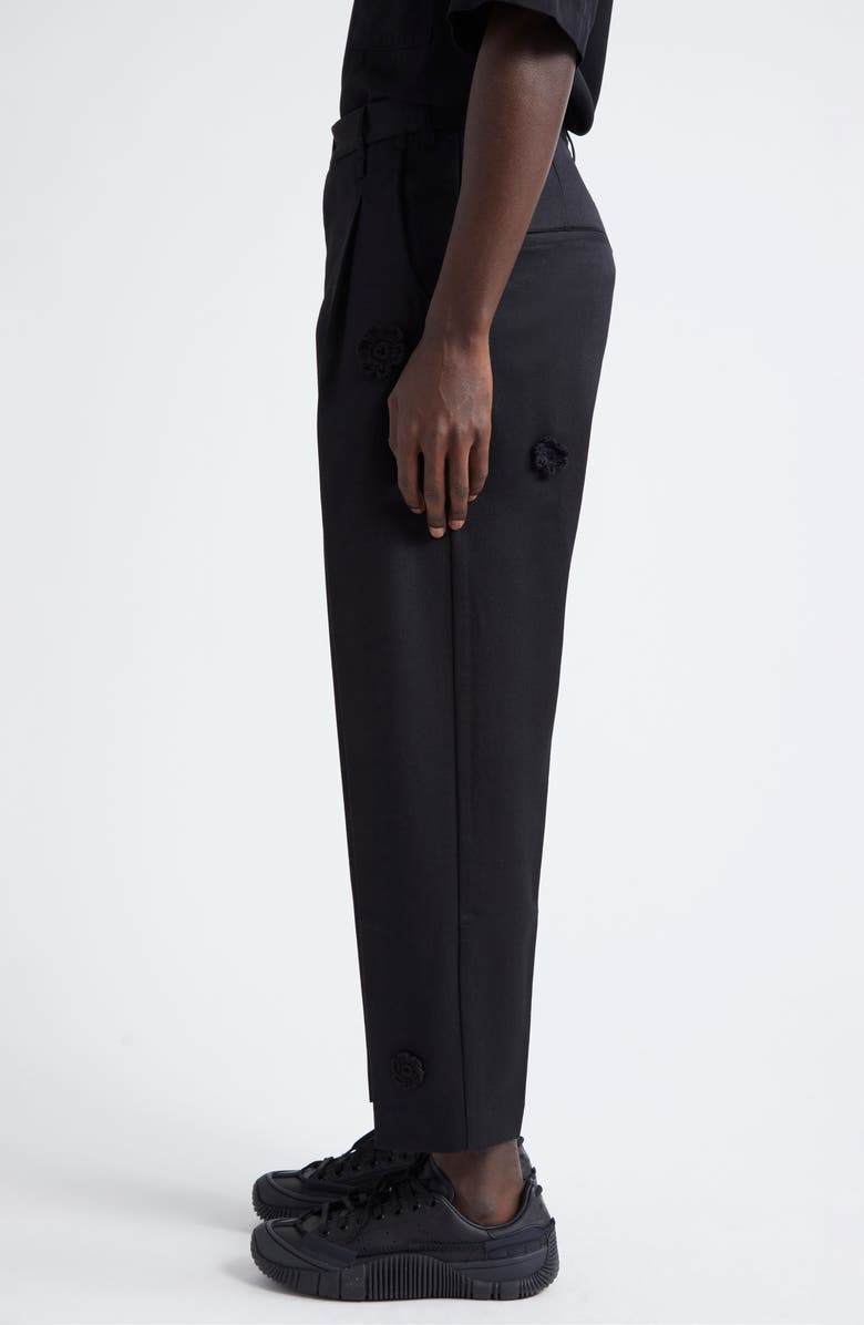 SONG FOR THE MUTE Daisy Pleated Wool Pants, Alternate, color, 