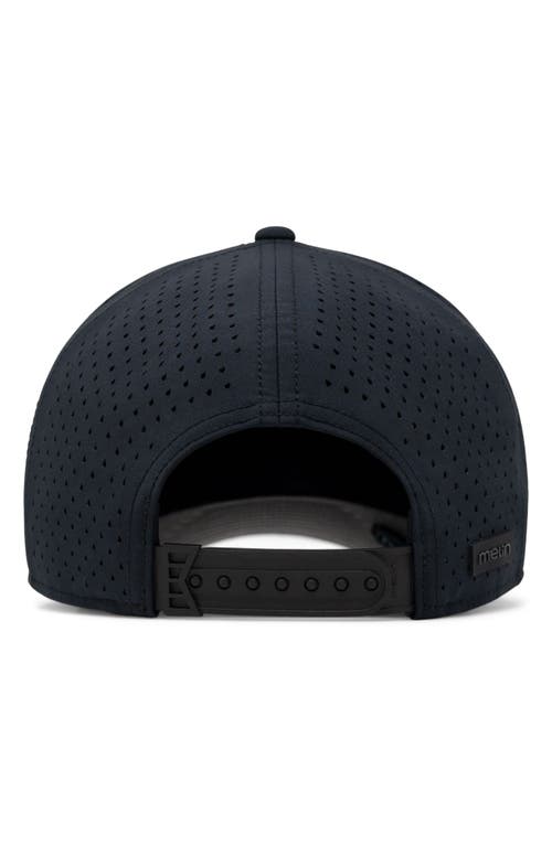 Melin Odyssey Hydro Weekends Performance Snapback Hat In Black