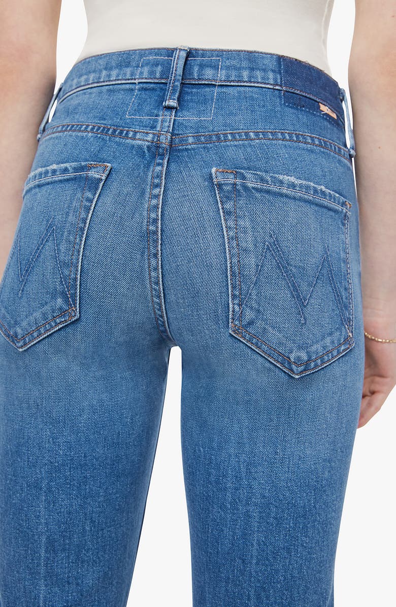 MOTHER The Insider Ankle Bootcut Jeans, Alternate, color, Get Two Birds Stoned