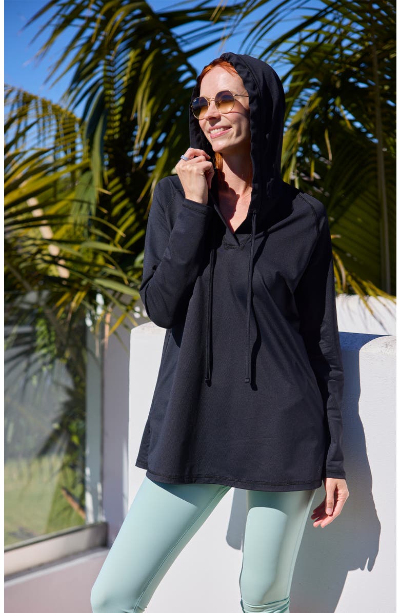 UV Skinz Vacation Cover-Up, Alternate, color, Black