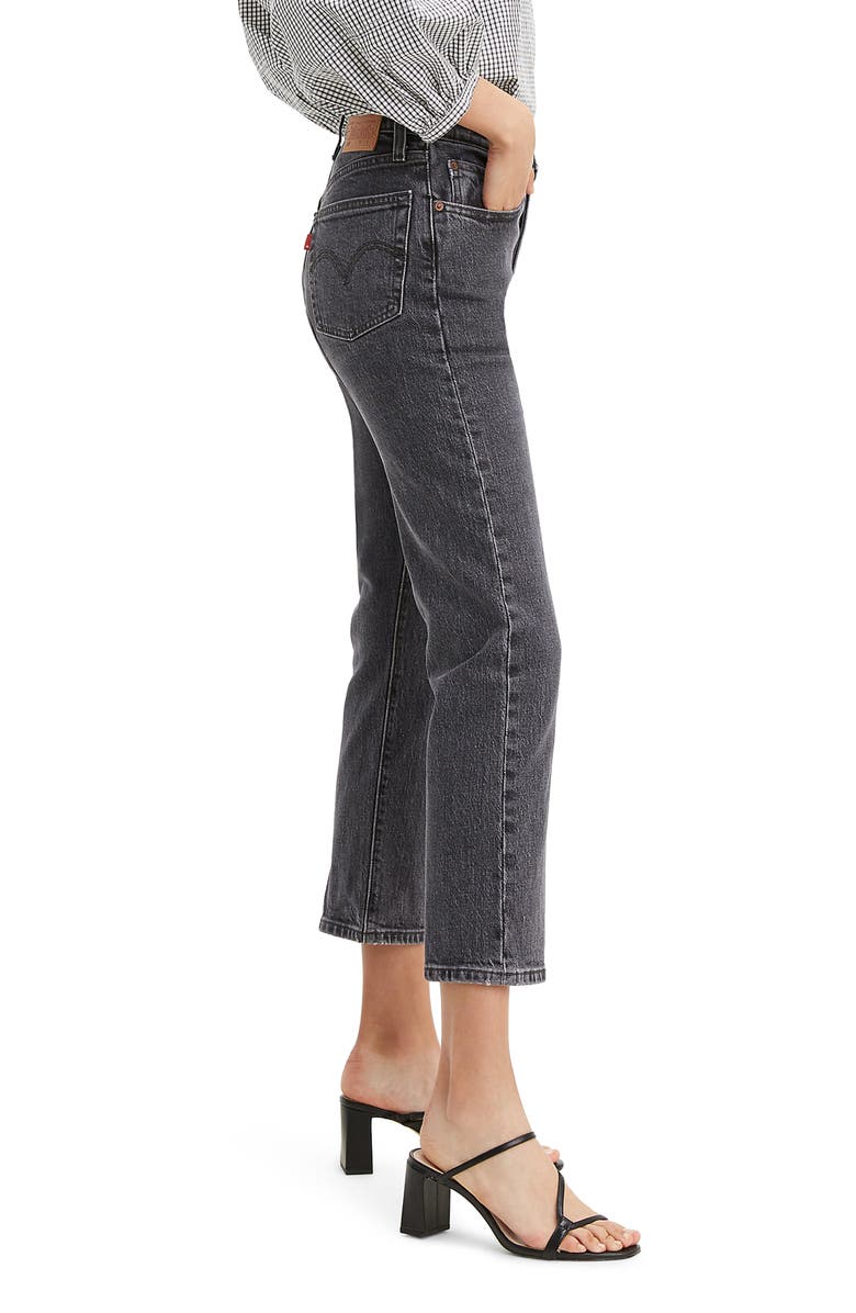 Levi's<sup>®</sup> 501<sup>®</sup> High Waist Crop Straight Leg Jeans, Alternate, color,