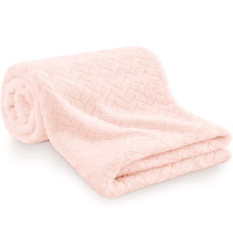 Souffle Fleece Baby Blankets, Serene