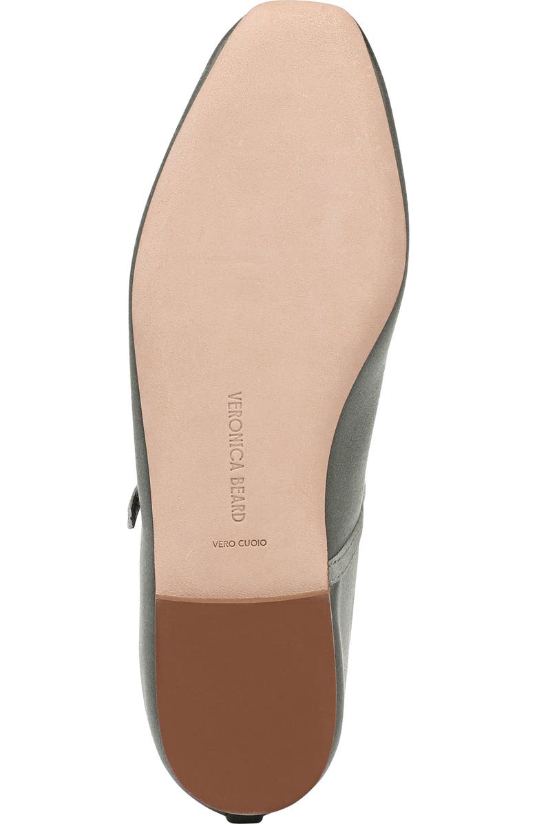 Veronica Beard Ellie Mary Jane Flat, Alternate, color, Stone Army