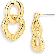 NORDSTROM RACK Double Drop Hoop Earrings