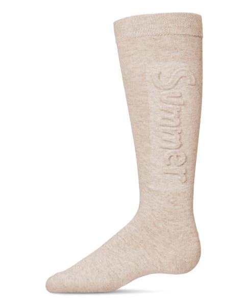 Embossed Summer Knee-High Socks (Little Kid & Big Kid)