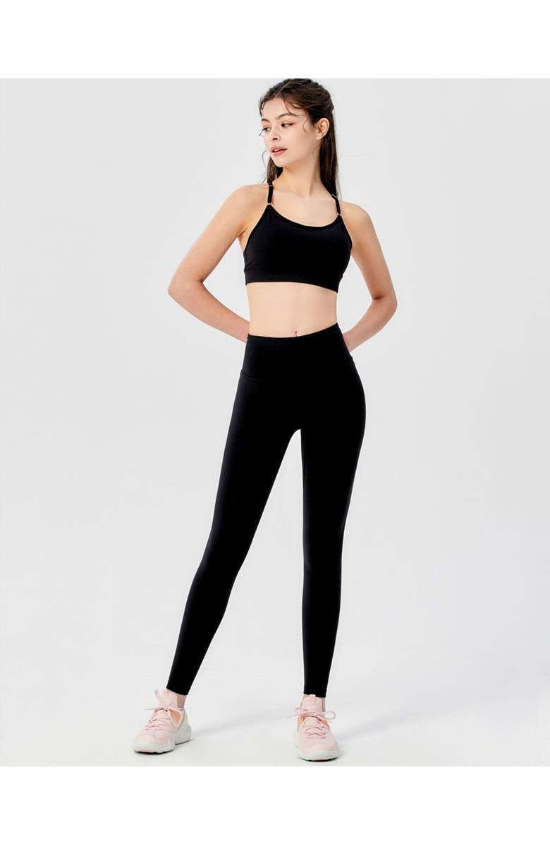 Rebody Active Hybrid Cloudlux Leggings 25" High Waist, Alternate, color, Metropolis Black