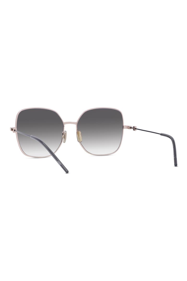 GV Speed Gradient Square Sunglasses, Alternate, color, SHINY ROSE GOLD / SMOKE