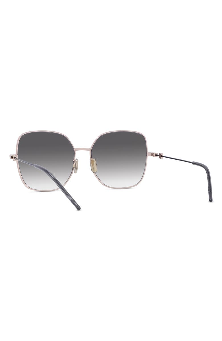 Givenchy GV Speed Gradient Square Sunglasses, Alternate, color, Shiny Rose Gold / Smoke
