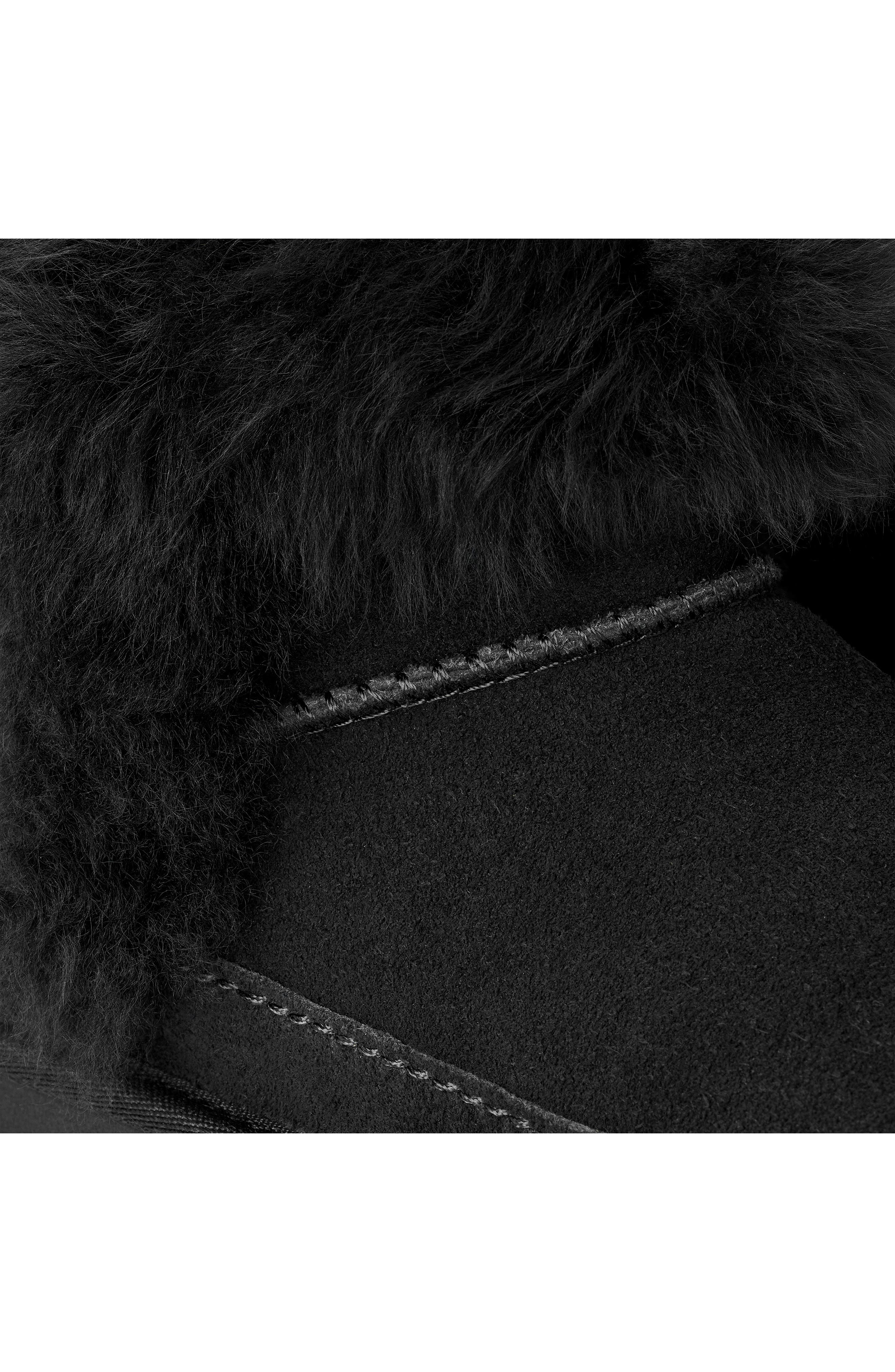 UGG<sup>®</sup> Kids' Classic Ultra Mini Chalet Boot, Alternate, color, Black