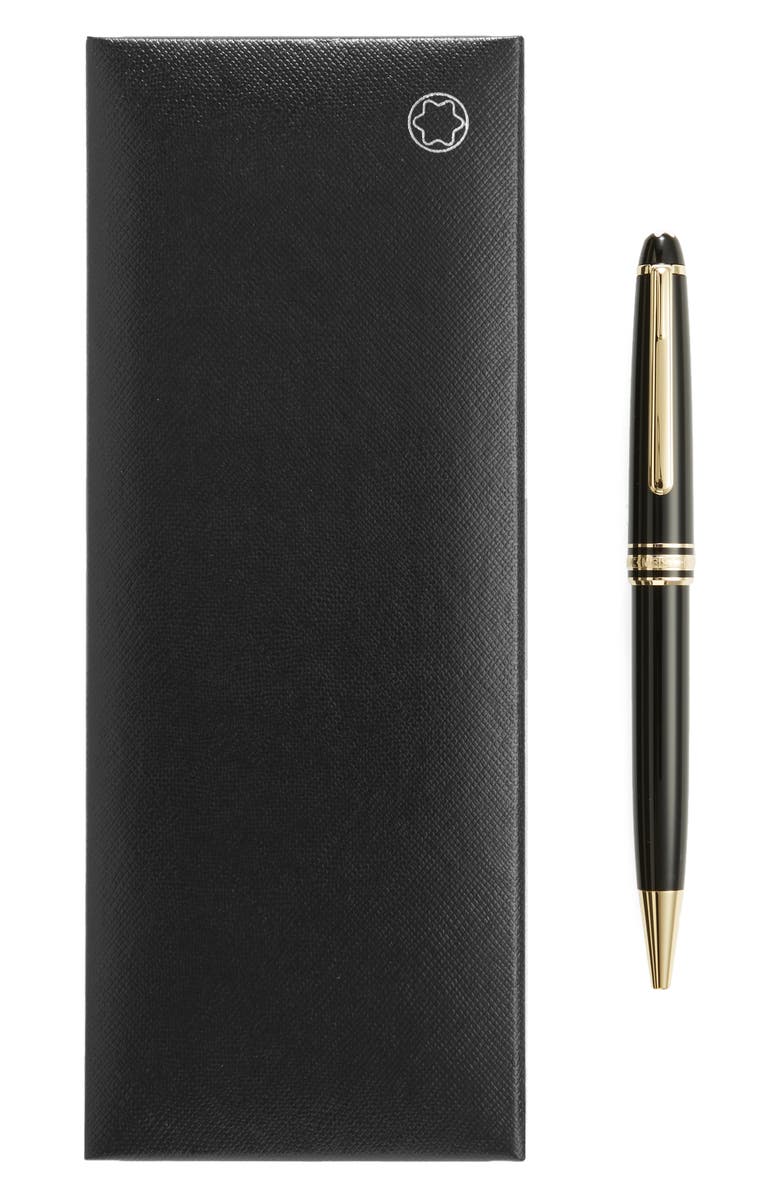 Montblanc Meisterstück Gold Coated Classique Ballpoint Pen, Alternate, color,