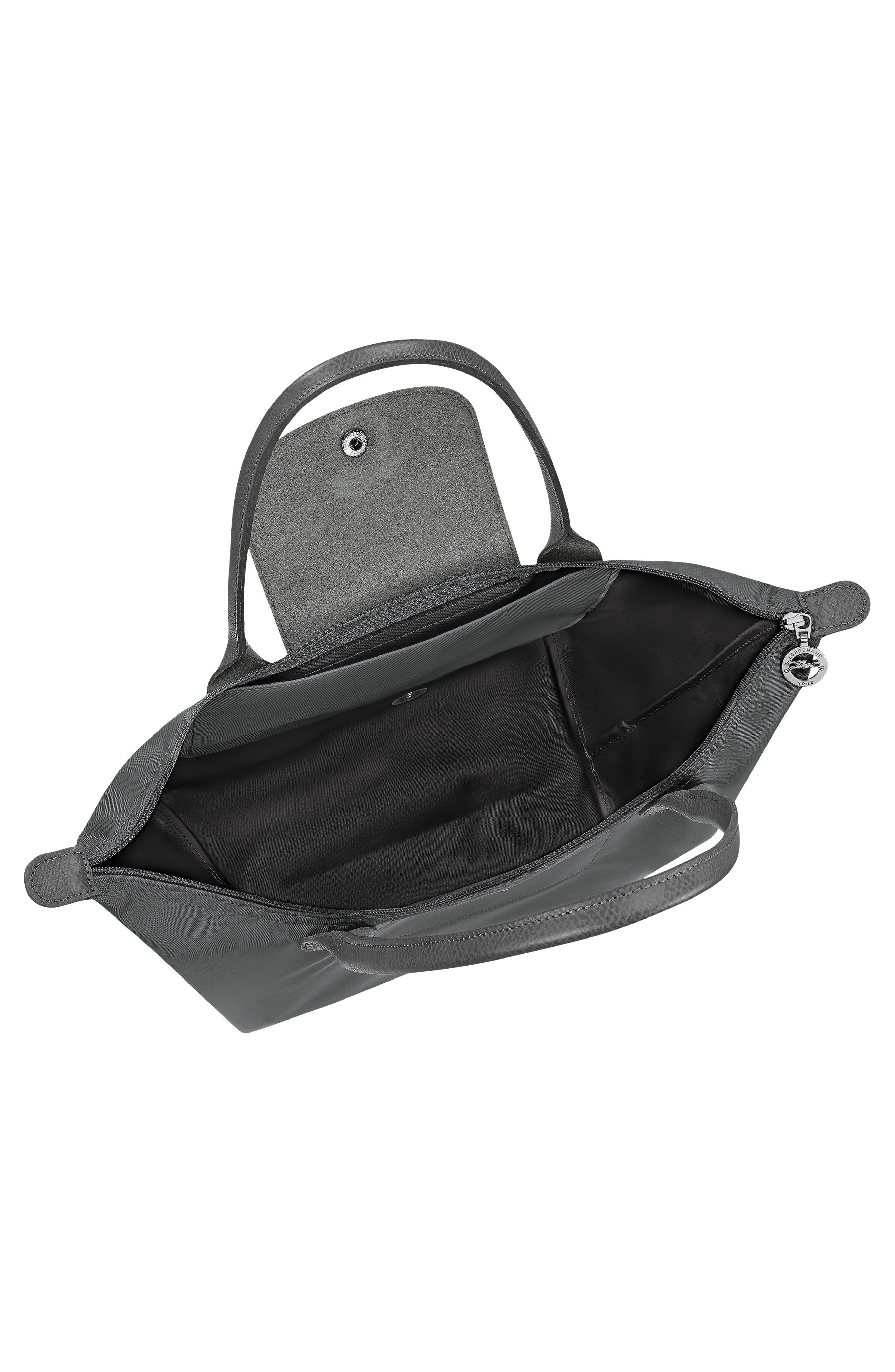 Medium Le Pliage One Nylon Shoulder Tote, Alternate, color, ANTHRACITE