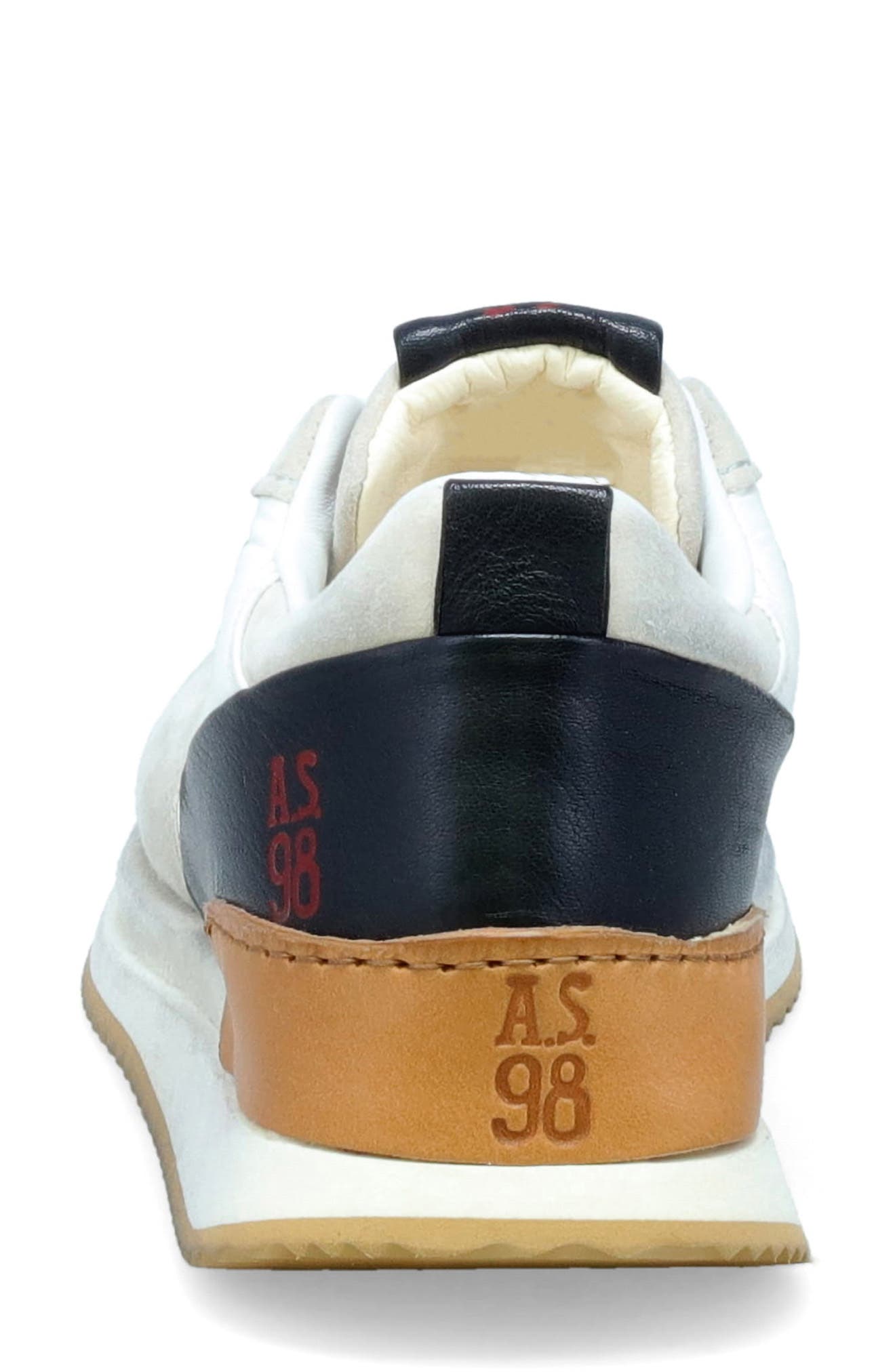 A.S.98 Burke Sneaker, Alternate, color, White Black Multi