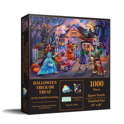 Halloween Trick or Treat 1000 piece Jigsaw Puzzle for Adults