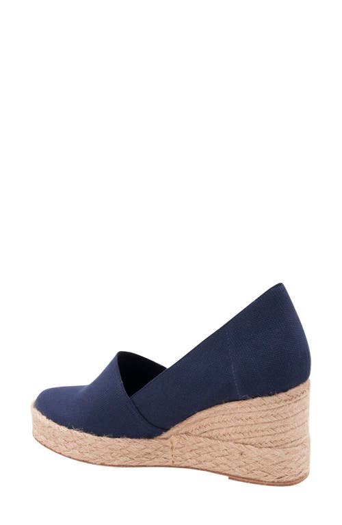Andre Assous André Assous Patti Espadrille Wedge In Navy