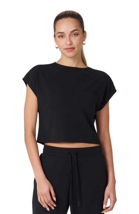 Retreat Pocket Waffle Tee