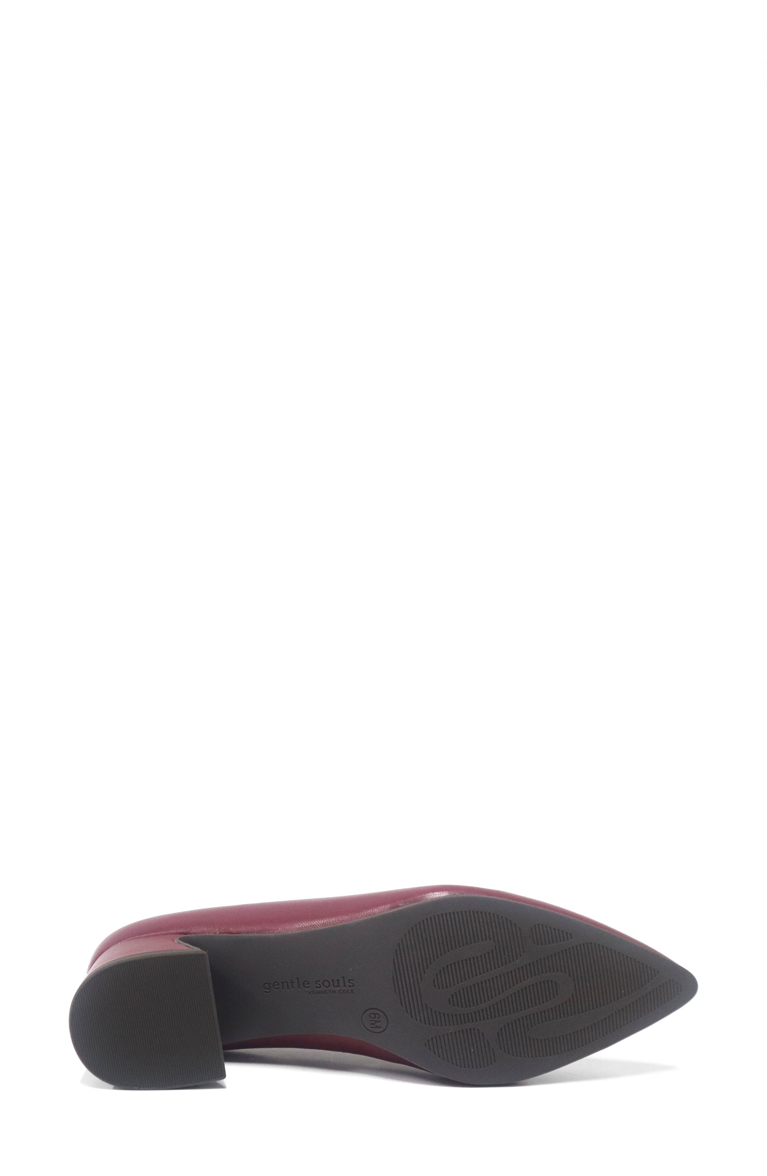 Galleria Pointed Toe Pump, Alternate, color, MAPLE LEATHER