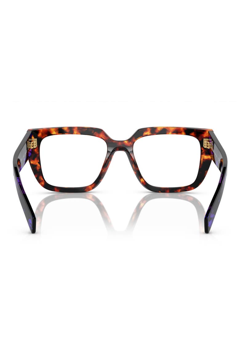 52mm Square Optical Glasses, Alternate, color, HAVANA