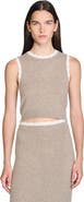 SANDRO High-neck knit sweater