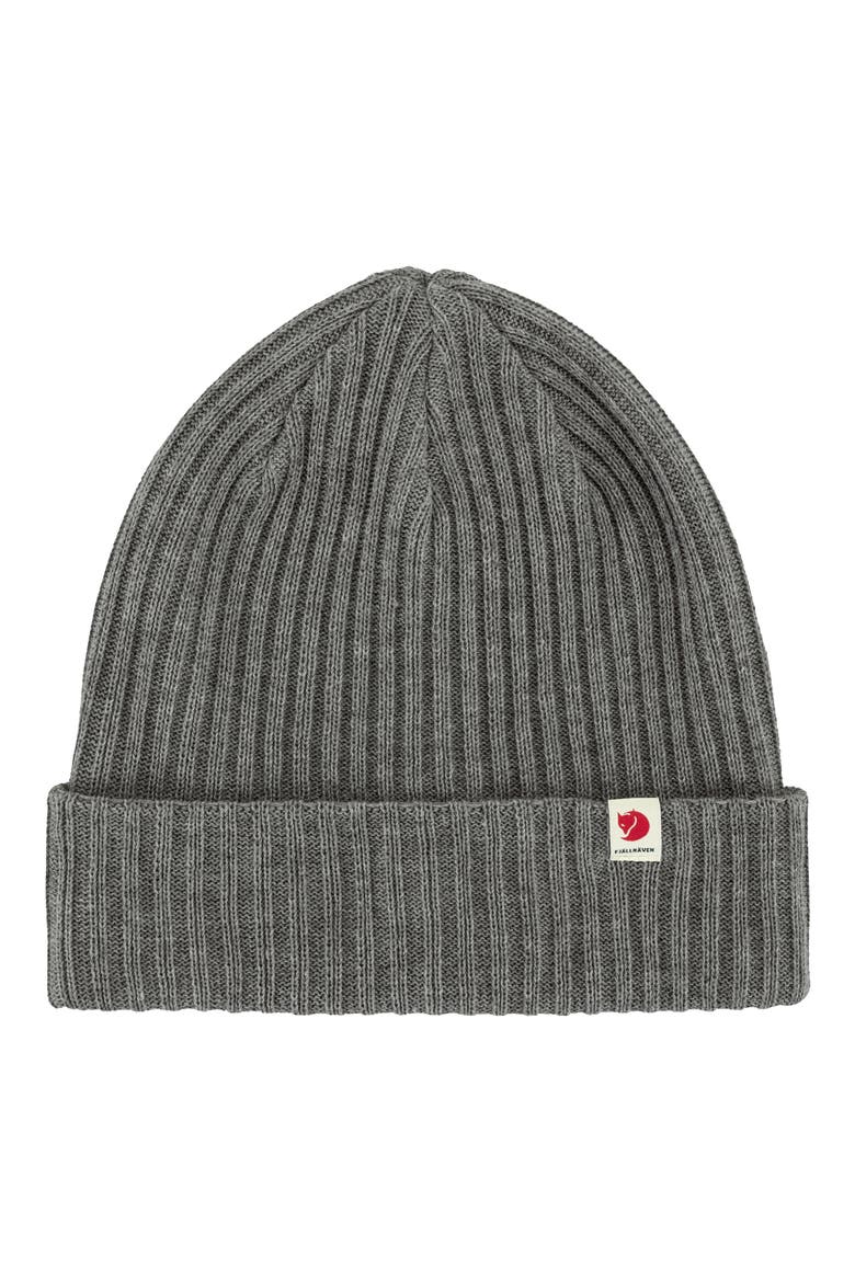 Ribbed Performance Beanie, Main, color, GREY