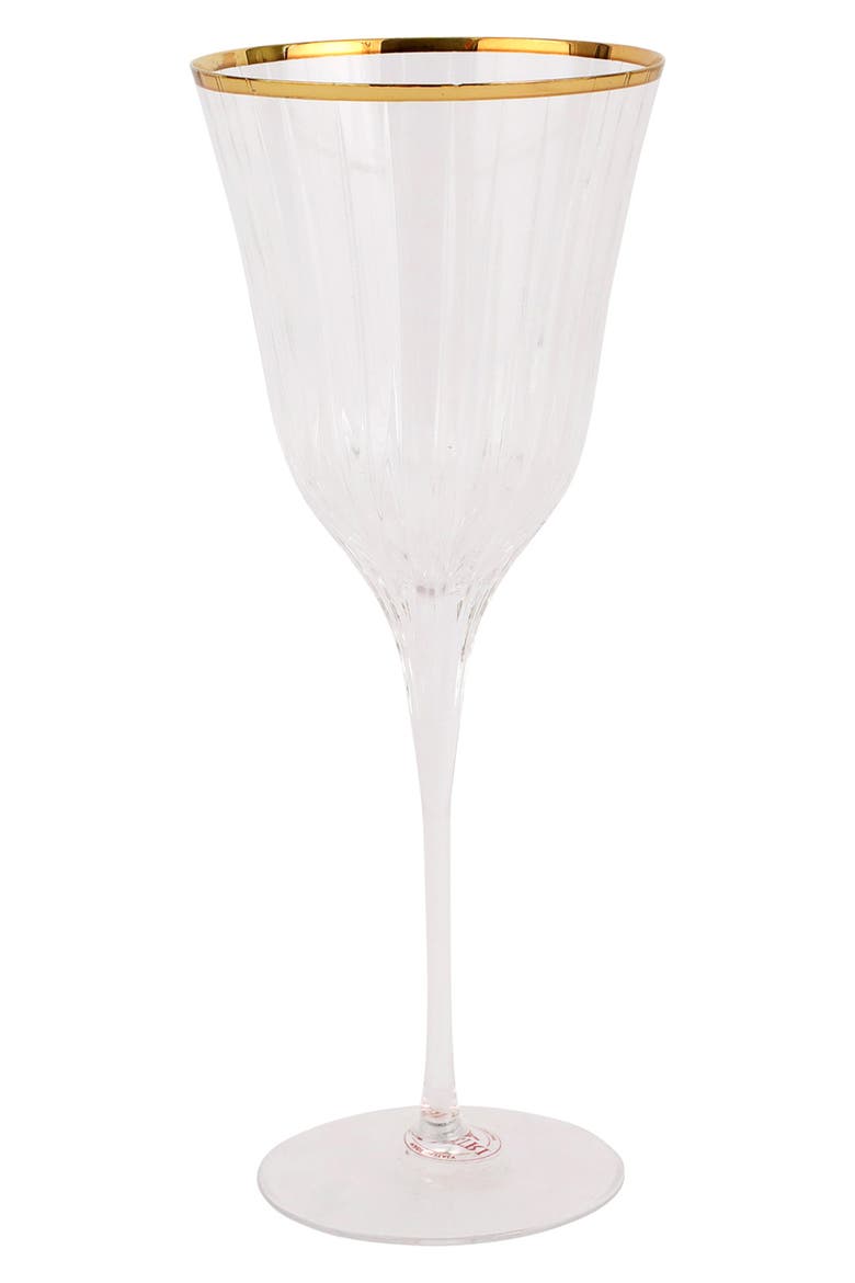 Natalia Water Glass, Main, color, GOLD