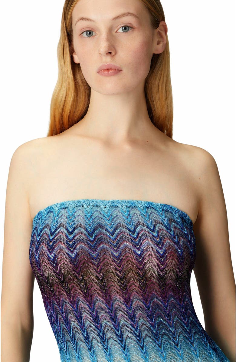 Missoni Long Cover-up Without Straps, Alternate, color, 