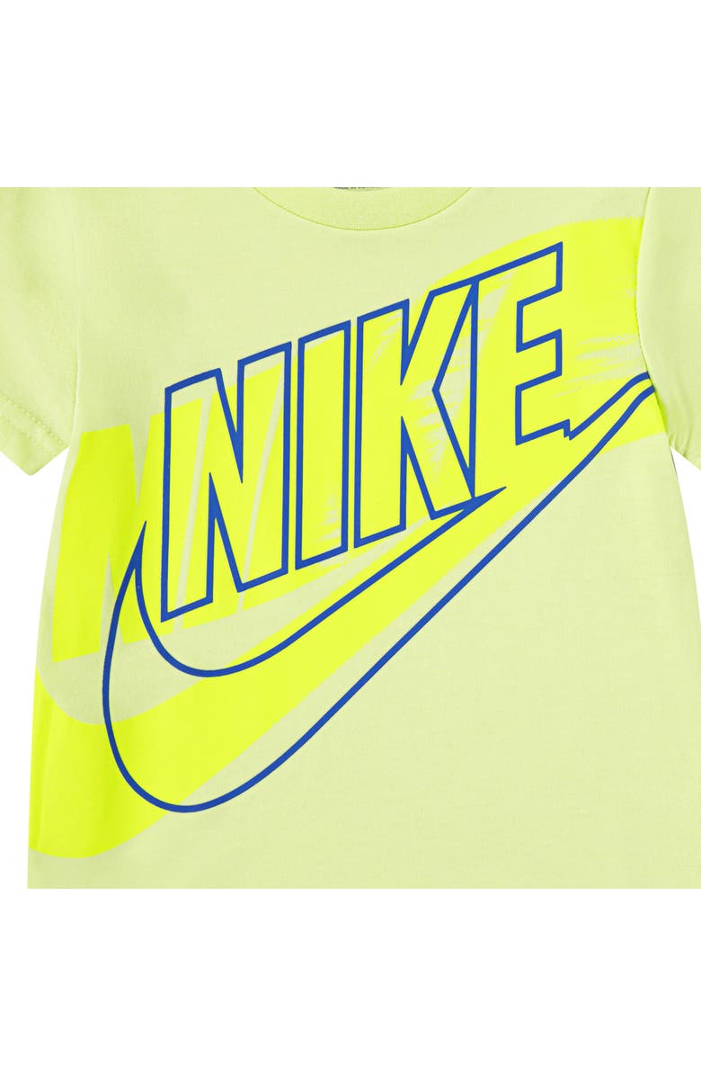 Nike Kids' On the Move Logo Graphic T-Shirt & Shorts Set, Alternate, color, Game Royal