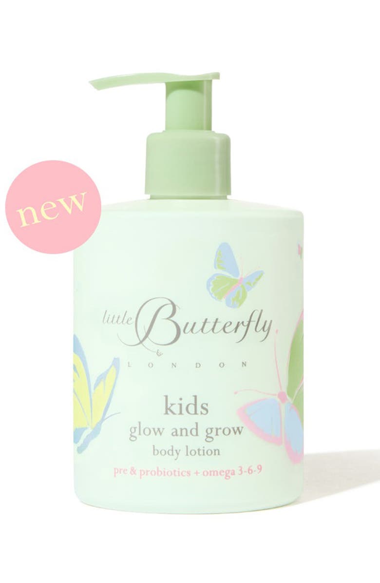 Little Butterfly London KIDS Glow and Grow Body Lotion 300ml, Main, color, Body Lotion 300Ml